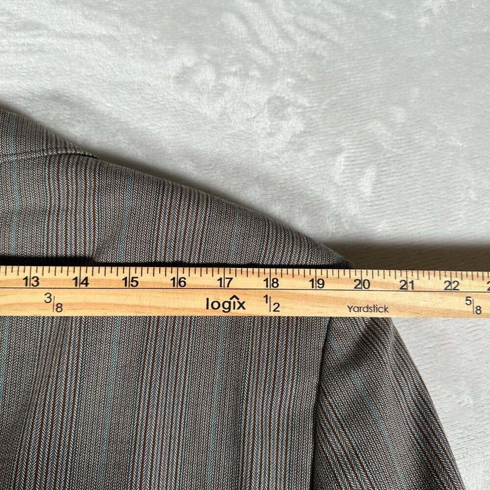 Hugo Boss Aamon Blazer Men Size 44R Two-Button Jacket Cotton Blend Made Slovenia - Picture 7 of 16